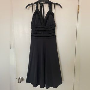 Beautifully Detailed Flirty Halter Dress